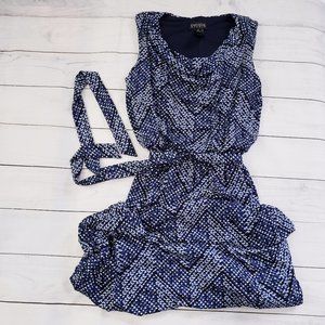 Enfocus Studio Blue/White Maxi Dress Size 4